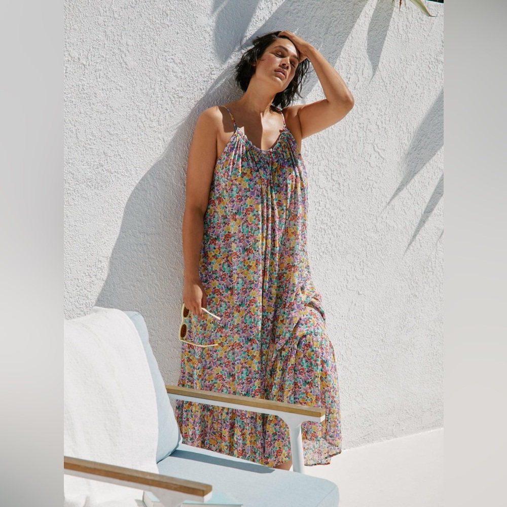 NWT Anthropologie The Malika Printed Dress - Size S